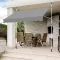 Balkonska tenda na izvlačenje 350 x 120 cm - Montaža Bez Bušenja i Šrafljenja - thumbnail 0