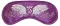 DayDream Maska za spavanje Swarovski Wings purple S-4014 - thumbnail 0