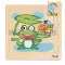 WoodyLand Drveni puzzle Žaba 90078 - thumbnail 0