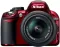 Nikon SLR fotoaparat D3100 crveni sa objektivom 18-55VR - thumbnail 0