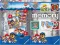 Paw patrol Knights 2u1 Društvena igra Memorija + 3 Puzzle Ravensburger 20983 - thumbnail 0