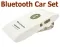 Bluetooth bežični handsfree set za automobil 6E Beli - thumbnail 0