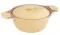 Bergner Okrugli keramički pekač sa poklopcem 1.65l Onebaker cream/brown BG-1802001-CB - thumbnail 0