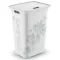 Korpa Za Veš Chic Hamper Flower Grey - thumbnail 0