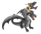 Bullyland Svet fantazije - Figurica Crni dvoglavi zmaj 75597 e - thumbnail 0