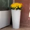 DiMartino Visoka Saksija Od Smole Tirso Plus 40 White - thumbnail 0