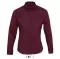 Sols Eden Burgundy Ženska košulja dug rukav veličina S 17015 - thumbnail 0