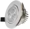 Ugradna LED lampa 3x1W dnevna svetlost LUG31-W - thumbnail 0