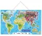 Woodyland Magnetna tabla Mapa sveta 91190 - thumbnail 0