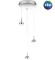 LED Luster Visilica Philips Cypress 53223/11/16 DR012 - thumbnail 0