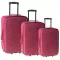 Komplet Od 3 Kofera Sazio Doha Red - thumbnail 0