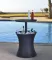 Barski sto sa komorom za led Curver Keter Cool Bar Rattan Anthracite - thumbnail 0