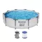 Bazen za dvorište BestWay Steel Pro MAX 305 x 76cm - thumbnail 0