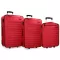 Movom Roll Road Komplet tri kofera 55 - 65 - 75cm Nairobi Red 53294 - thumbnail 0