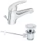 Rosan Baterija za lavabo sa tri cevi i metalnim odlivnim ventilom J301003M - thumbnail 0