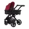LORELLI Kolica za bebe LUNA Set 2 u 1 Black and Red - thumbnail 0