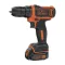 Black n Decker akumulatorska bušilica odvijač BDCDD12 i pribor - thumbnail 0