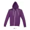 Sols Uniseks dukserica Silver Purple veličina M 47700 - thumbnail 0