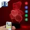 3D LED RGB lampa sa promenljivom bojom svetlosti Meda - thumbnail 0