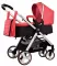 KIKKA BOO Kolica za bebe BALI SUMMER Coral - thumbnail 0