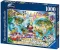 Ravensburger Puzzle 1000 delova - Diznijeva mapa sveta 15785 - thumbnail 0