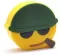 Power Bank Eksterna baterija 2200 mAh Emoji Cool Yellow - thumbnail 0
