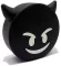 Power Bank Eksterna baterija 2200 mAh Emoji Devil Black - thumbnail 0