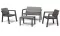 Baštenska garnitura Emilly Patio Graphite - thumbnail 0