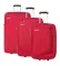 Enova Proširivi Koferi  za putovanja 76/66/55cm Leon Red 515140 - thumbnail 0