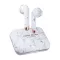 AIR 1 PLUS EARBUD WHITE MARBLE Happy Plugs Stockholm Bežične Slušalice - thumbnail 0