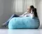 Lazy Bag Jumbo plavi od mikrofibera - thumbnail 0