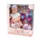 WARM BABY Lutka beba 42cm sa rođendanskim setom WZJ033A-1 858057 - thumbnail 0