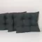 Pamučni Podmetač Za Stolicu 50 x 50 cm Black - thumbnail 0