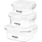 Set kutija za odlaganje hrane LAMART LT6011 370-640-1040ml - thumbnail 0