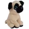 Plišana igračka pas mops Daisy 23cm - thumbnail 1