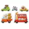 Puzzle slagalica 5u1 automobili 59160 - thumbnail 1