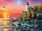 Ravensburger Puzzle Slagalica 500 - Svetionik u sutonu 16581 - thumbnail 1