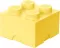 Kutija za odlaganje LEGO® Kocka 4  25x25x18cm pastelnožuta 4003 - thumbnail 1