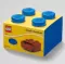 Stona fioka LEGO® Kocka 4  15x15x11cm plava 4020 - thumbnail 1