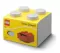 Stona fioka LEGO® Kocka 4 15x15x11cm siva 4020 - thumbnail 1