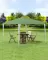 Paviljon Tenda 3 x 3 m Green - thumbnail 1