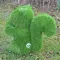 Ukras od veštačke trave AniPlants Veverica 50 cm - thumbnail 1
