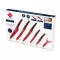 Bergner Nož set 6 kom Renberg Flash red RB-2517-R - thumbnail 1