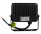 LED reflektor 20W Dnevno svetlo LRF024EW-20W/BK - thumbnail 1