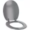 Tendance Wc Daska Mdf Sa Plasticnim Okovima 37,5x46cm Mdf Siva - thumbnail 1