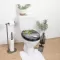 Tendance Wc Daska Sa Metalnim Okovima 37,5x46cm Mdf Punta Cana - thumbnail 1