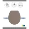 Tendance Wc Daska Mdf Sa Metalnim Okovima Soft Close 37,5x46 Cm Sivo Smedja - thumbnail 1