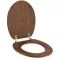 Tendance Wc Daska Sa Plasticnim Okovima 50x37.5x5.5cm Acacia Rustic Style - thumbnail 1
