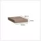 Five Zidna Polica 23.5 x 23.5 x 3.8 cm Mdf/drvo Natural - thumbnail 1