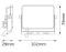 Osram LED reflektor 10W 4000K IP65 - thumbnail 1